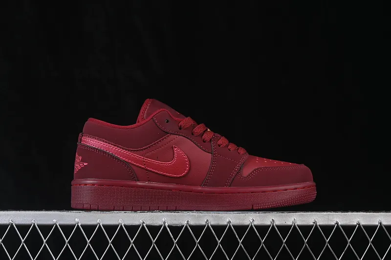 All categories Air Jordan Jordan series basketball shoes Air Jordan 1 Low Air Jordan 1 Low AJ1 Joe 1 raw rubber wine red low-top retro cultural basketball shoes IB7012-600